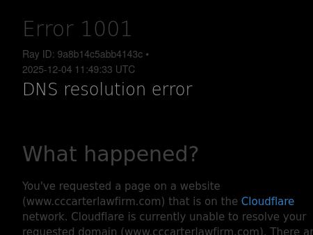 Law Office of Christopher C. Carter, PLC