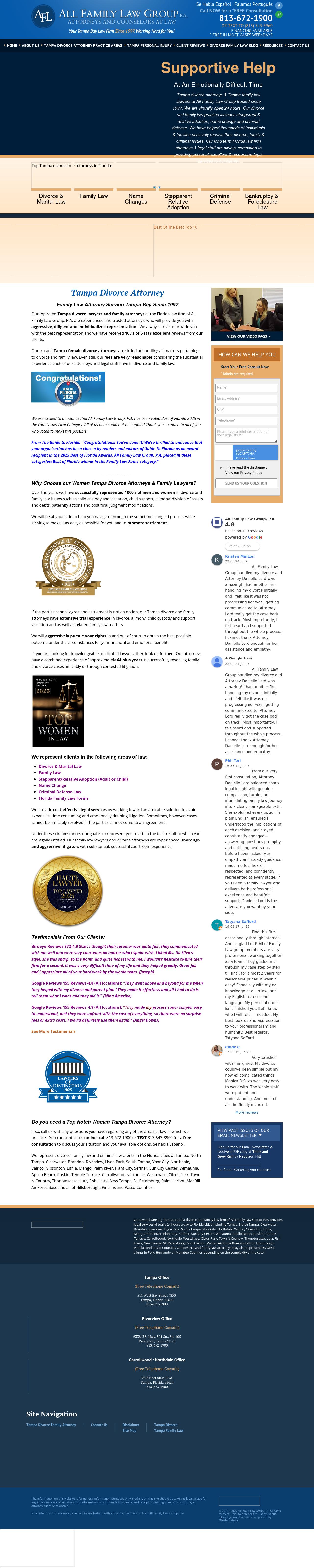 All Family Law Group, P.A. - Apollo Beach FL Lawyers