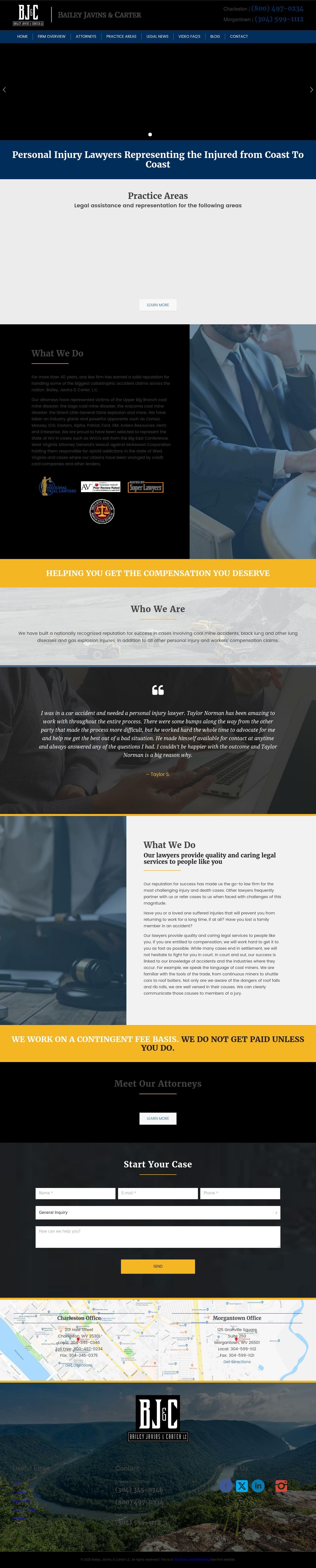 Bailey, Javins & Carter, L.C. - Charleston WV Lawyers