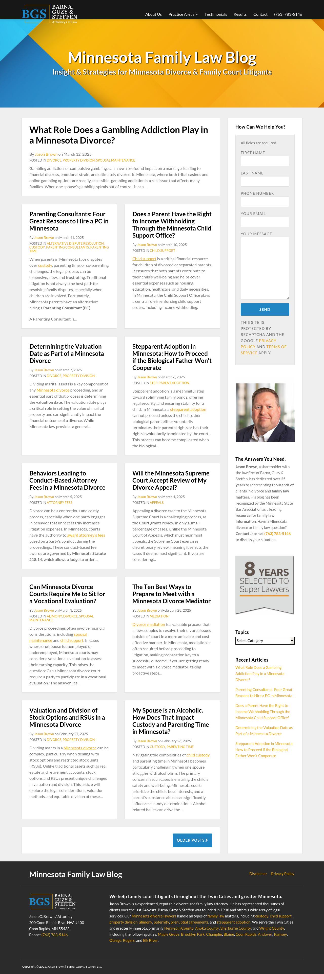 Brown Law Offices, P.A. - Champlin MN Lawyers