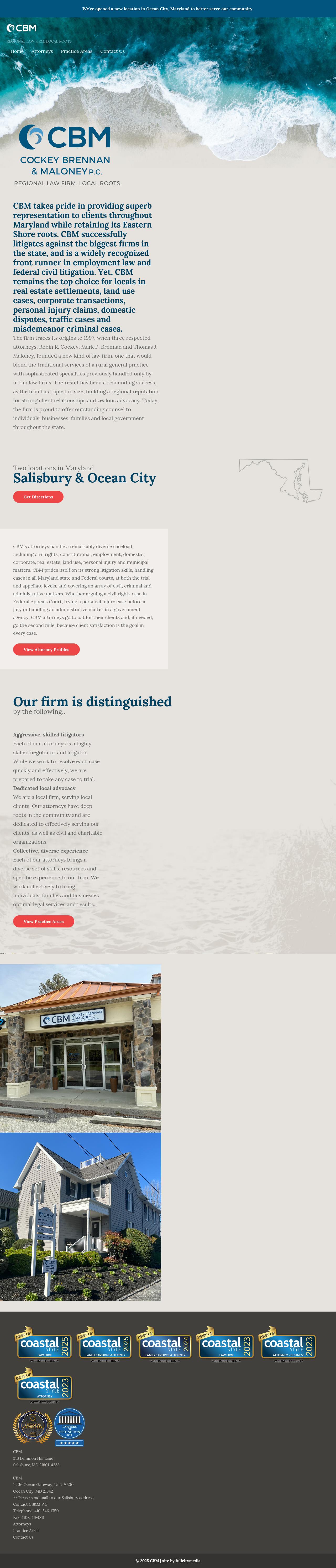 Cockey, Brennan & Maloney, P.C. - Salisbury MD Lawyers