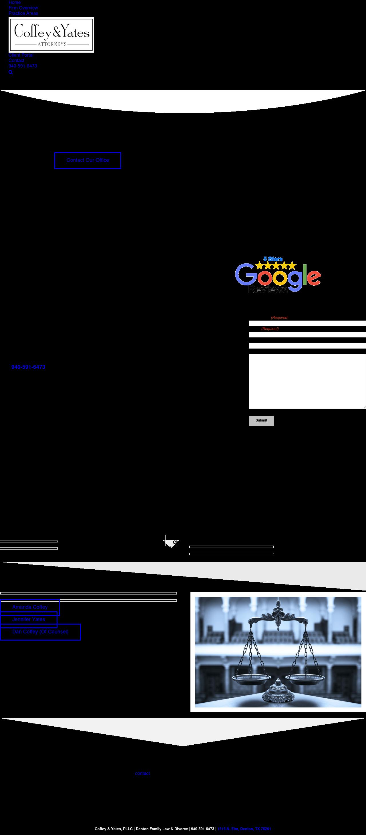 Coffey & Peace - Denton TX Lawyers