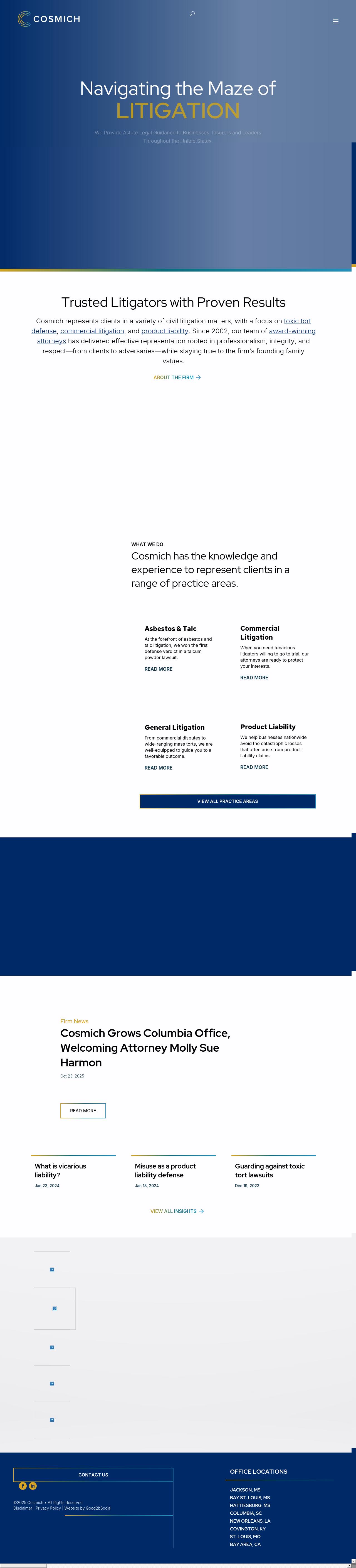 Cosmich Simmons & Brown, PLLC - Cincinnati OH Lawyers