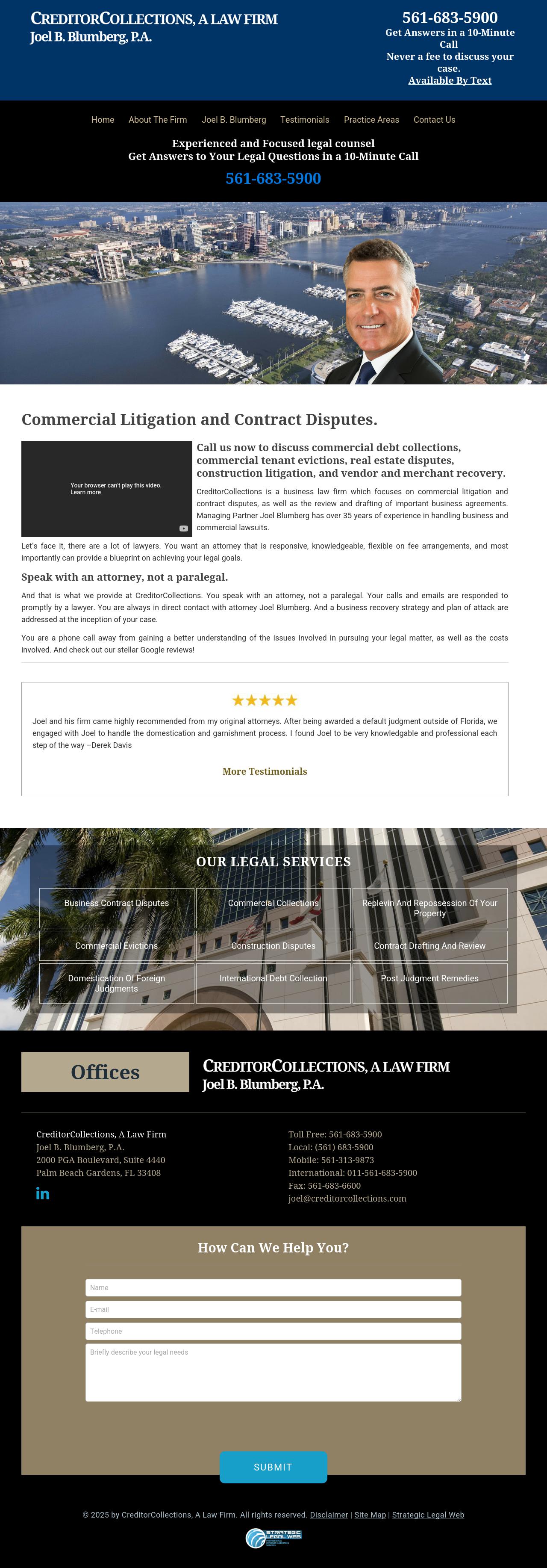 CreditorCollections, A Law Firm - West Palm Beach FL Lawyers