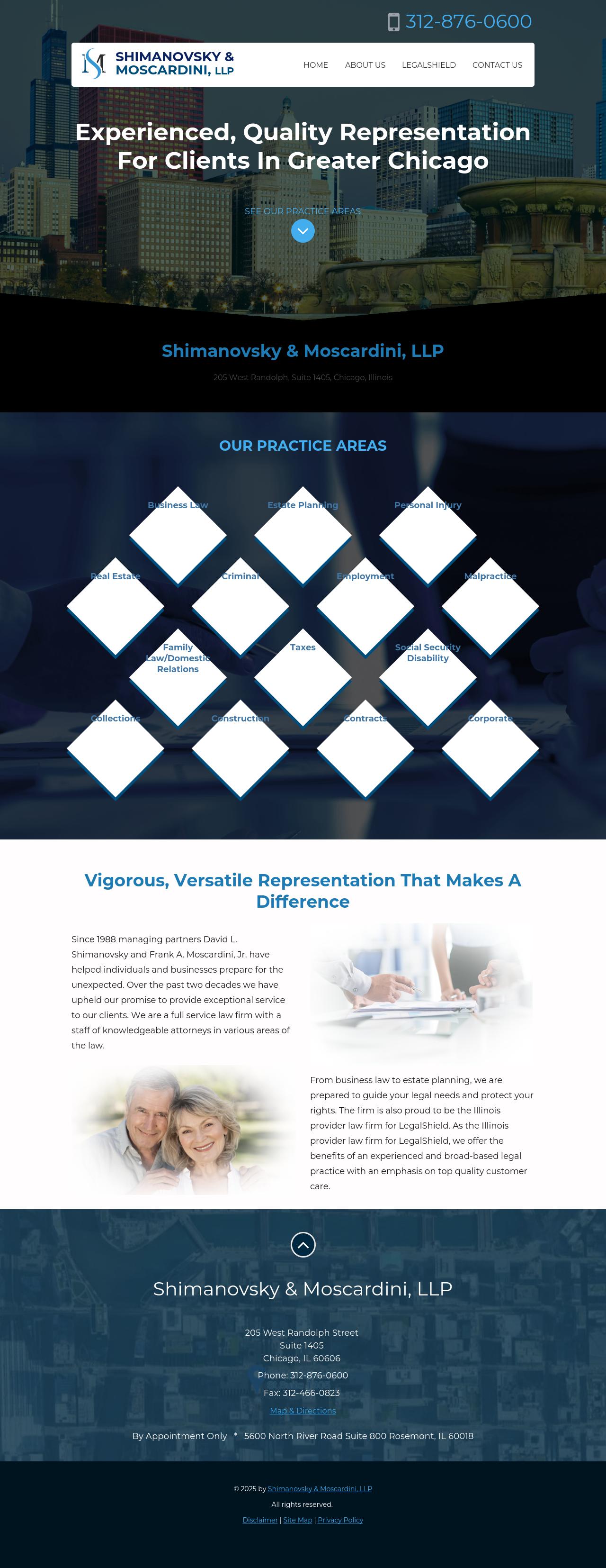 Evans, Loewenstein, Shimanovsky & Moscardini, Ltd. - Chicago IL Lawyers