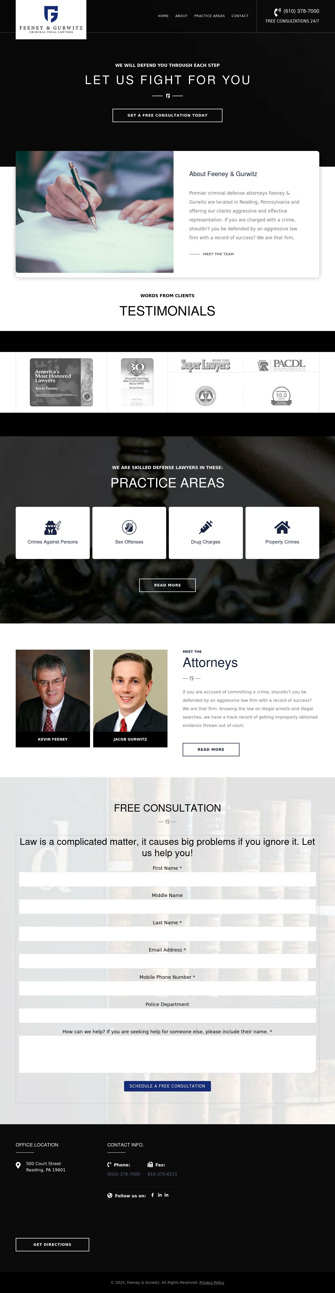 Feeney & Gurwitz - Reading PA Lawyers