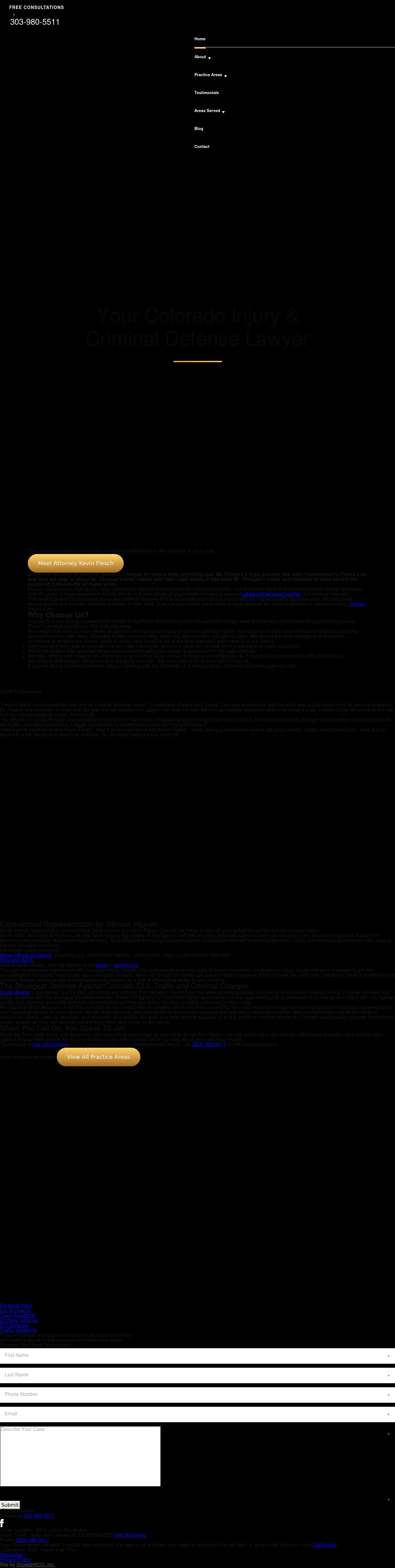 James L. Finegan, P.C. - Lakewood CO Lawyers