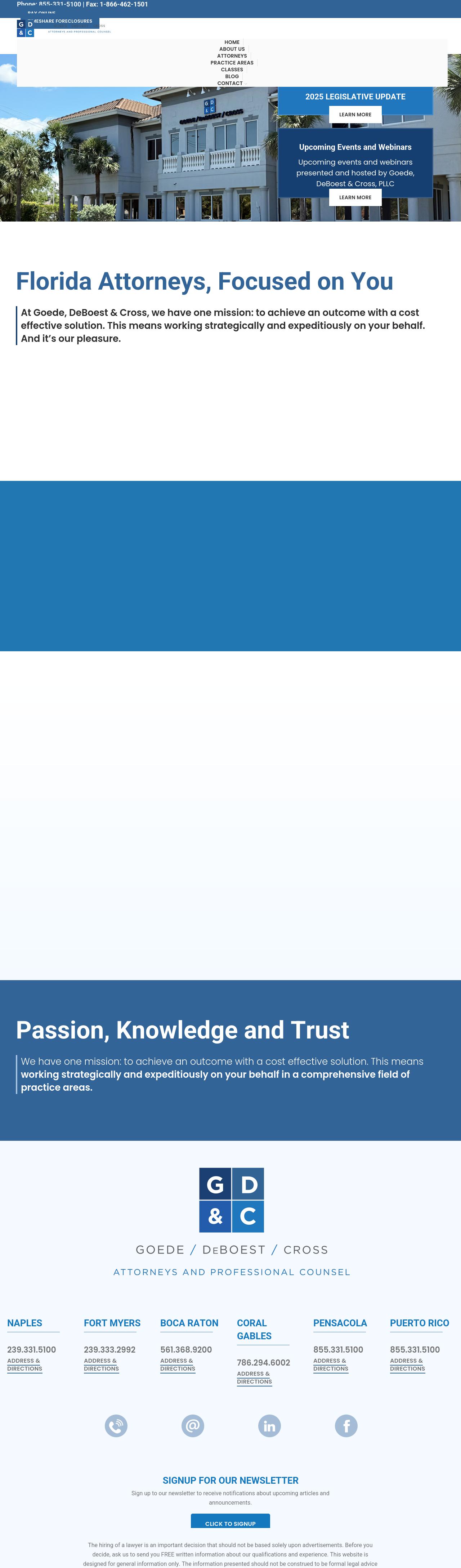 Goede, Adamczyk & DeBoest, PLLC - Naples FL Lawyers