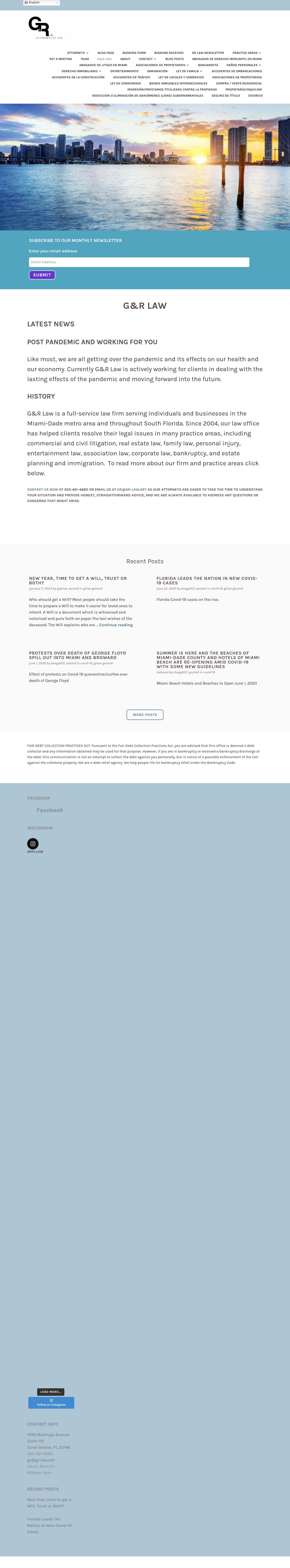 Gonzalez & Rodriguez, P.L. - Coral Gables FL Lawyers