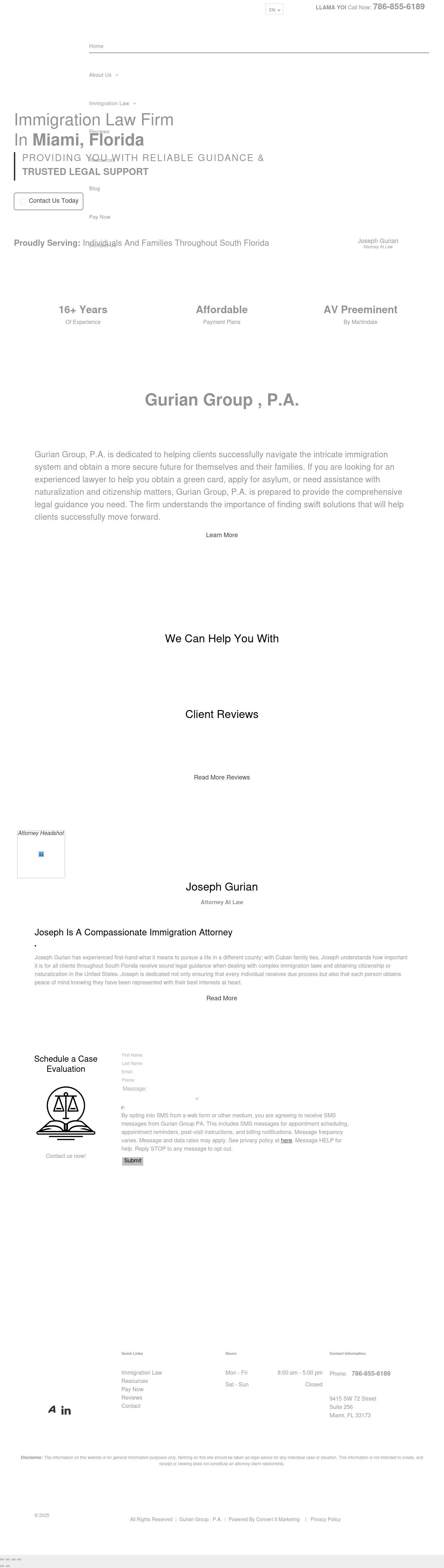 Gurian Group P.A. - Coral Gables FL Lawyers