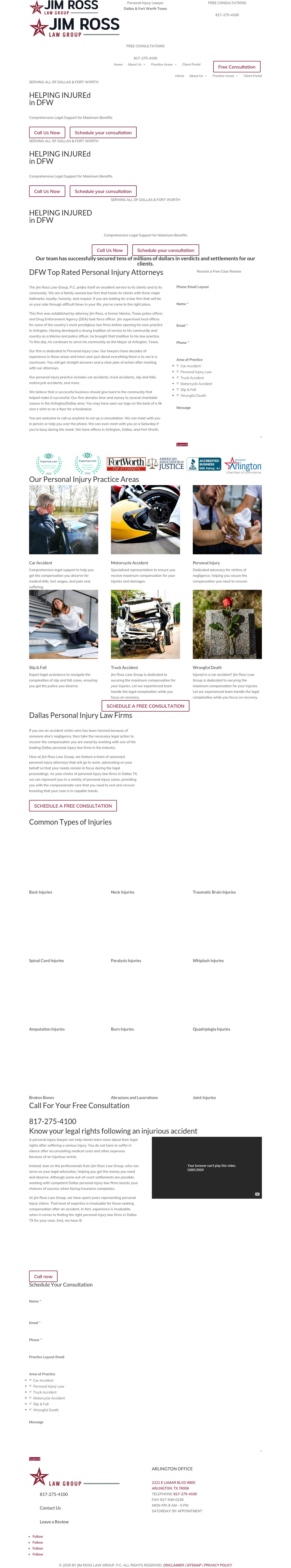 Jim Ross Law Group, P.C. - Arlington TX Lawyers