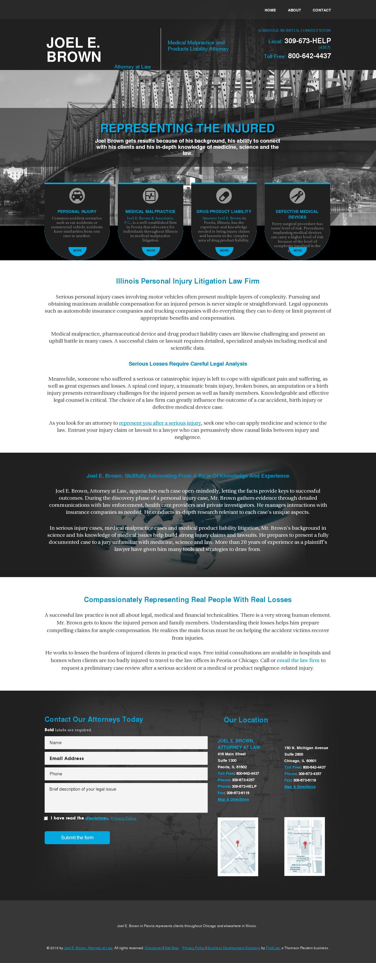 Joel E. Brown, Attorney at Law - Peoria IL Lawyers