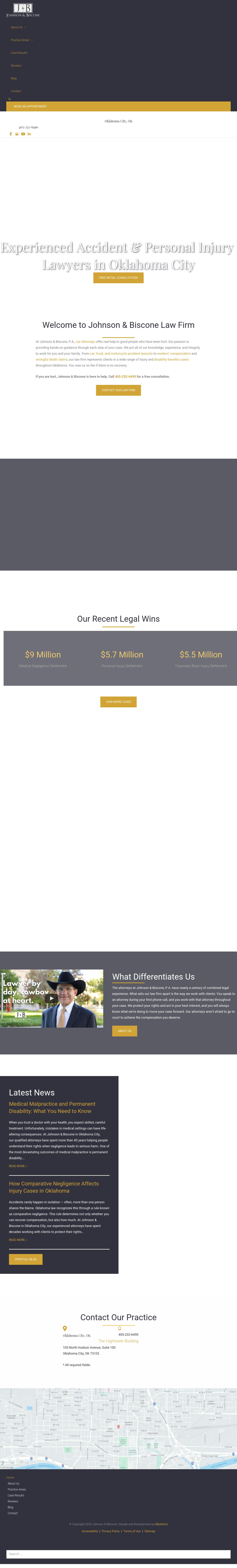 Johnson & Biscone - Oklahoma City OK Lawyers