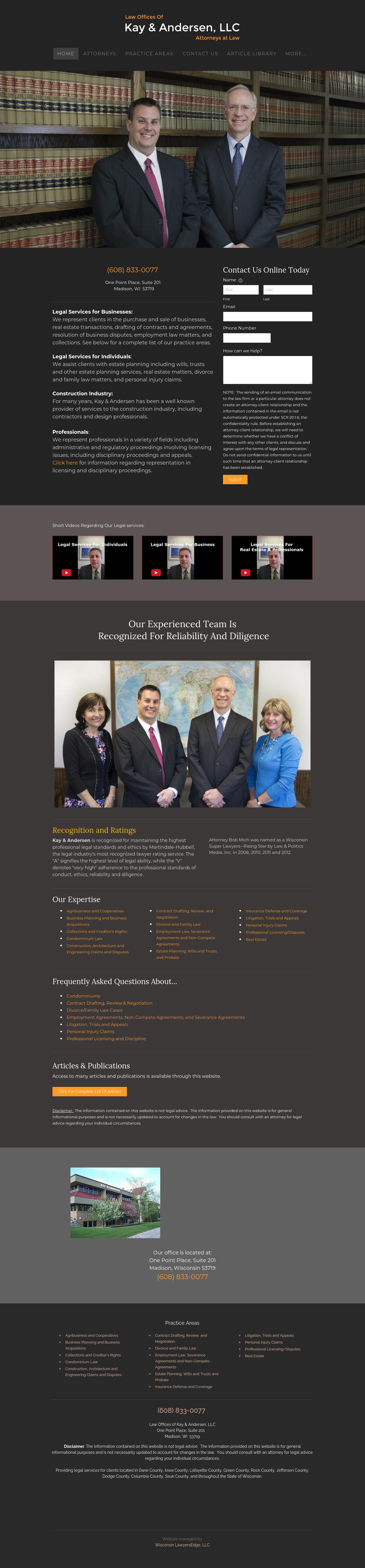 Kay & Andersen, LLC - Madison WI Lawyers