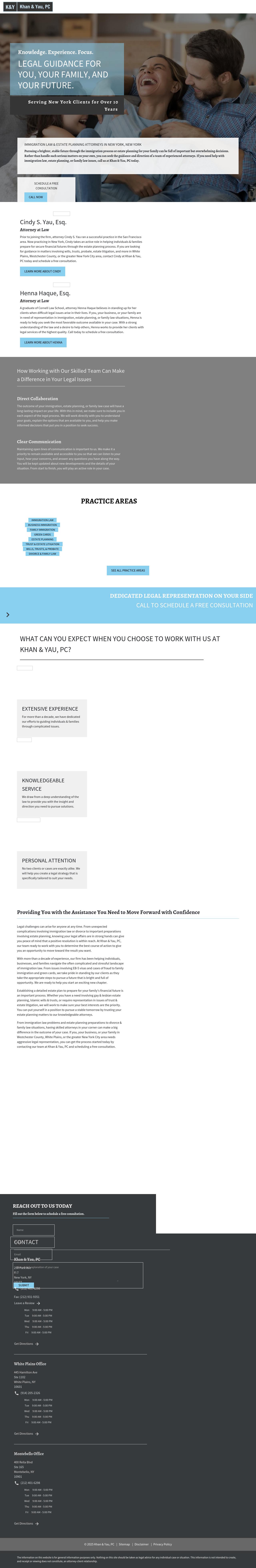 Khan & Yau, PC - New York NY Lawyers