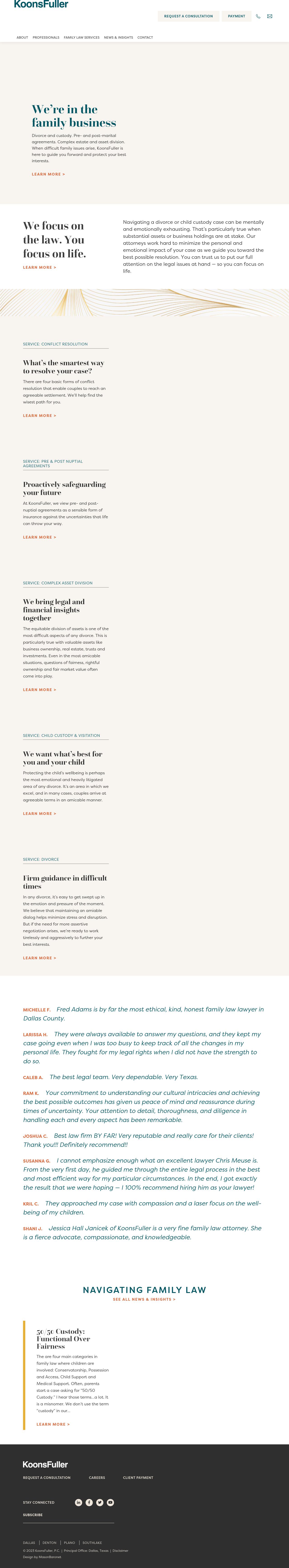 KoonsFuller, PC - Houston TX Lawyers