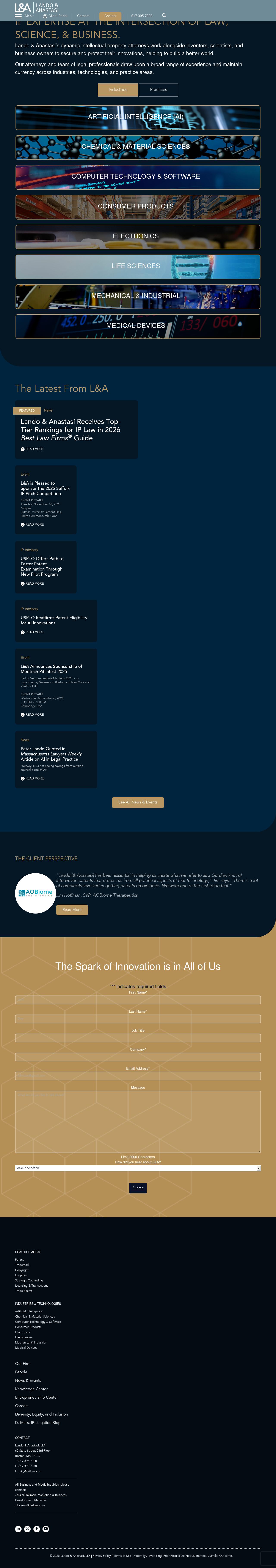 Lando & Anastasi, LLP - Cambridge MA Lawyers