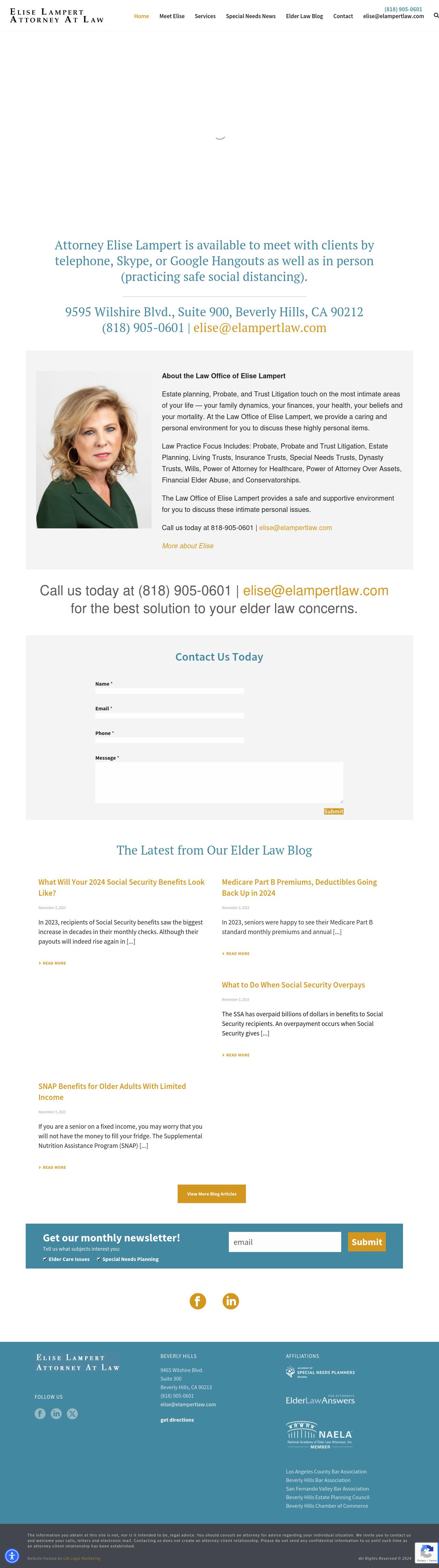 Law Office of Elise Lampert - Sherman Oaks CA Lawyers