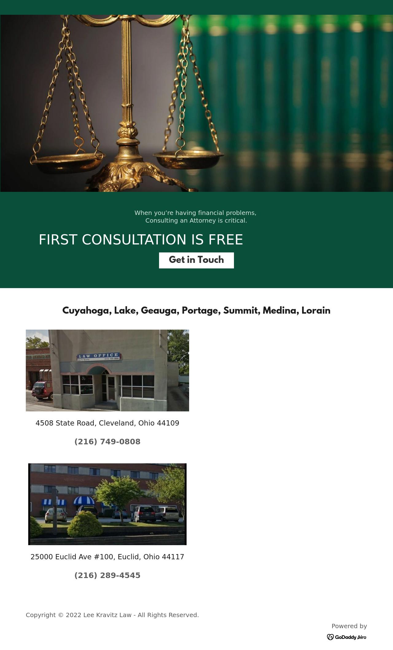 Law Office of Lee R. Kravitz -  Euclid OH Lawyers