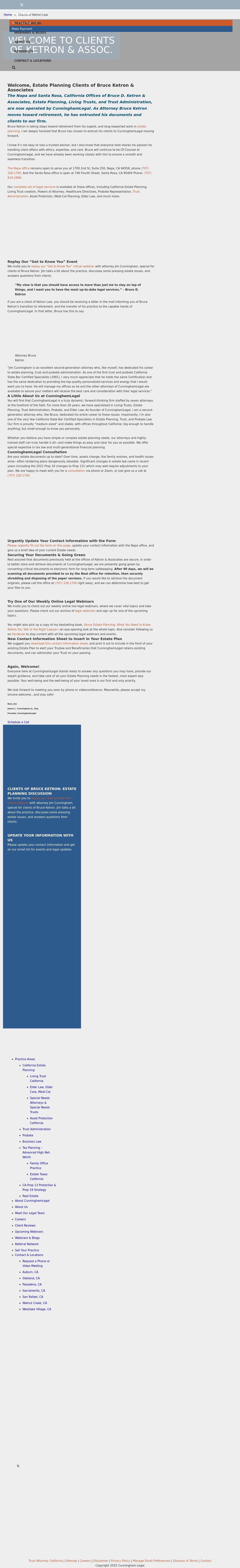 Law Offices of Ketron & Associates - Santa Rosa CA Lawyers