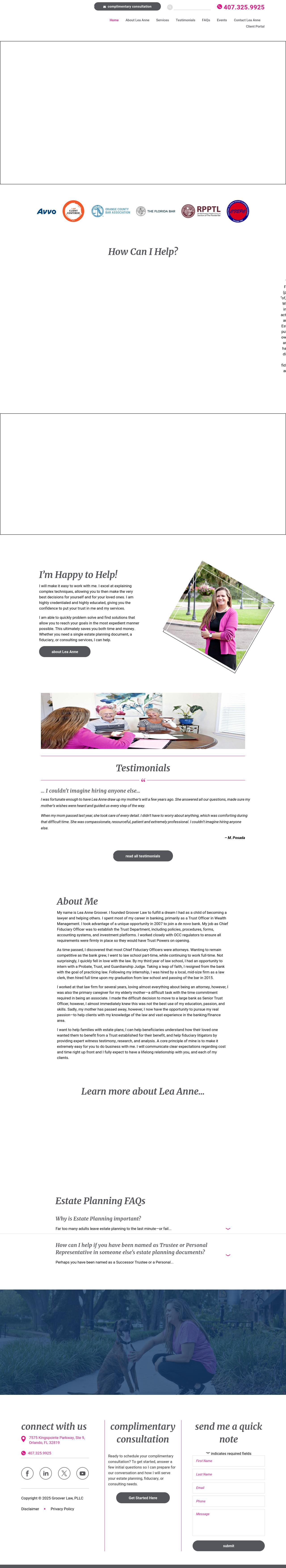 Groover Law, PLLC - Orlando FL Lawyers