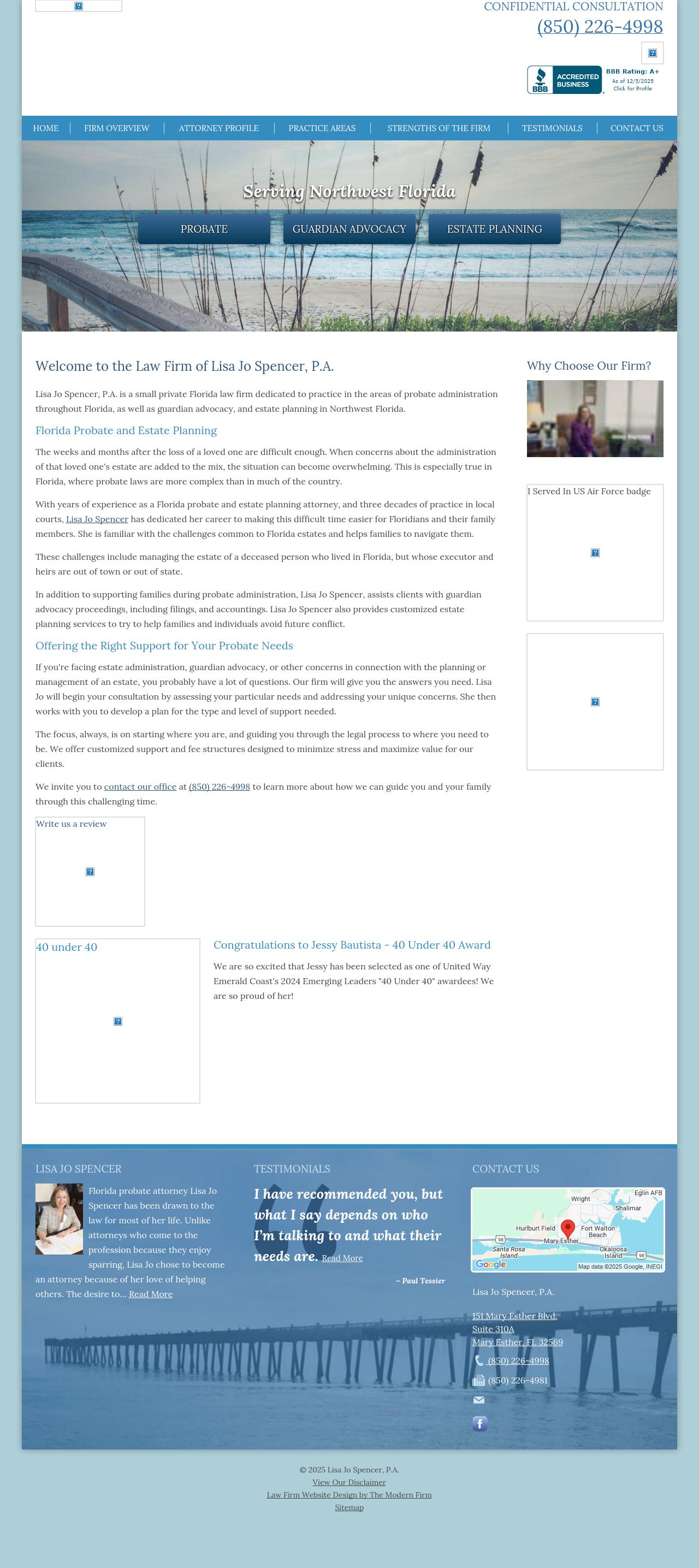 Lisa Jo Spencer - Mary Esther FL Lawyers