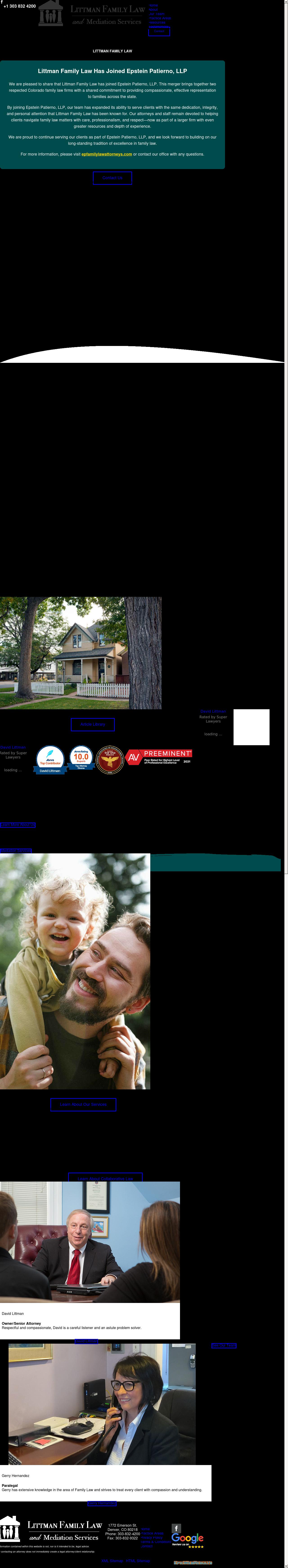 Littman Family Law - Denver CO Lawyers