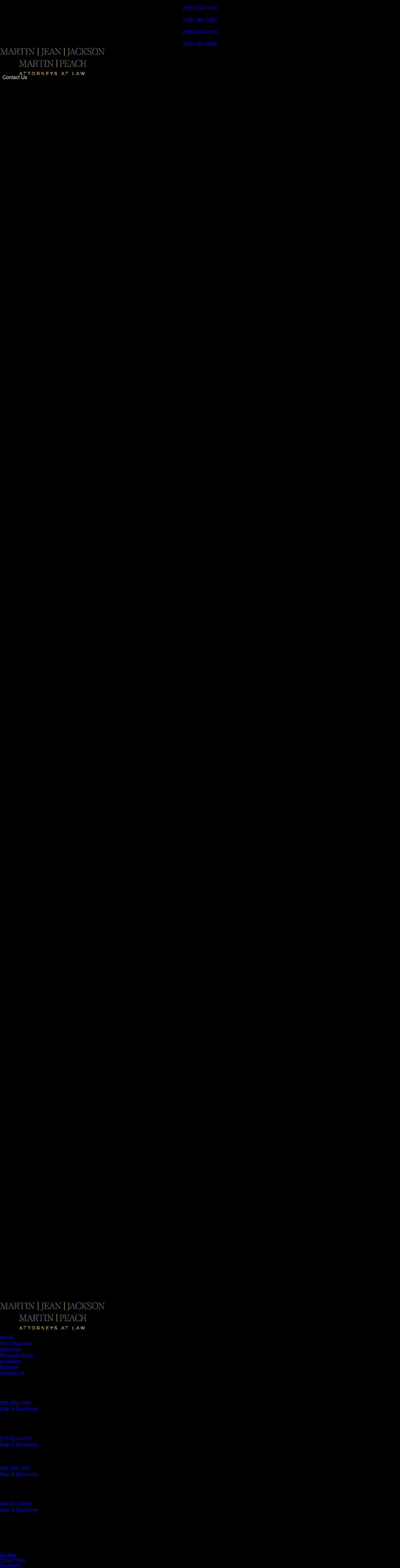 Martin Jean & Jackson, Attorneys at Law - Ponca City OK Lawyers