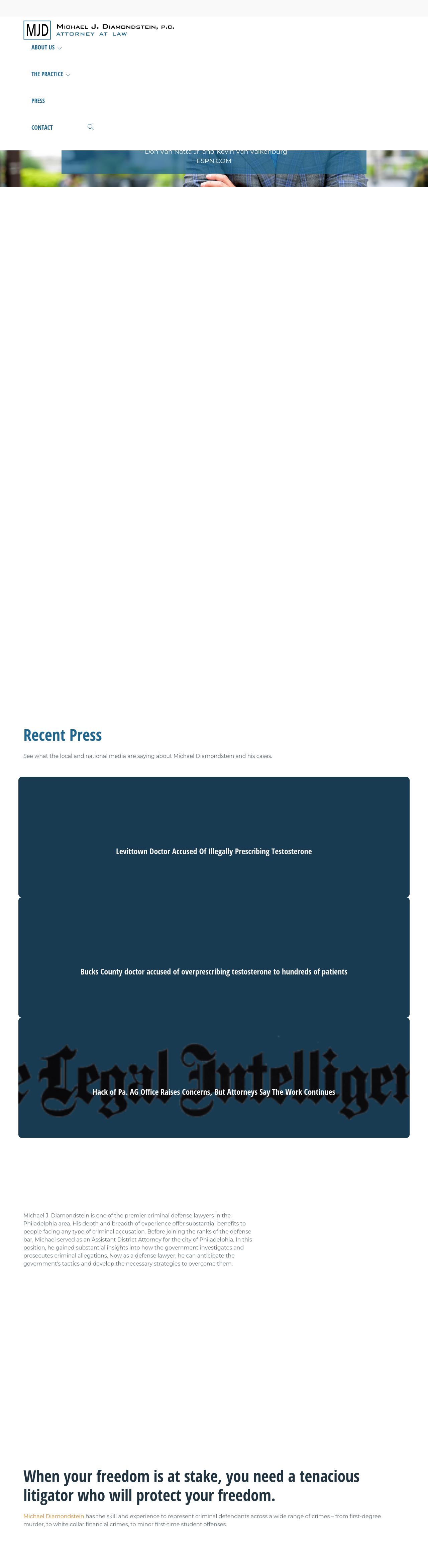 Michael J. Diamondstein, P.C. Attorney At Law - Philadelphia PA Lawyers