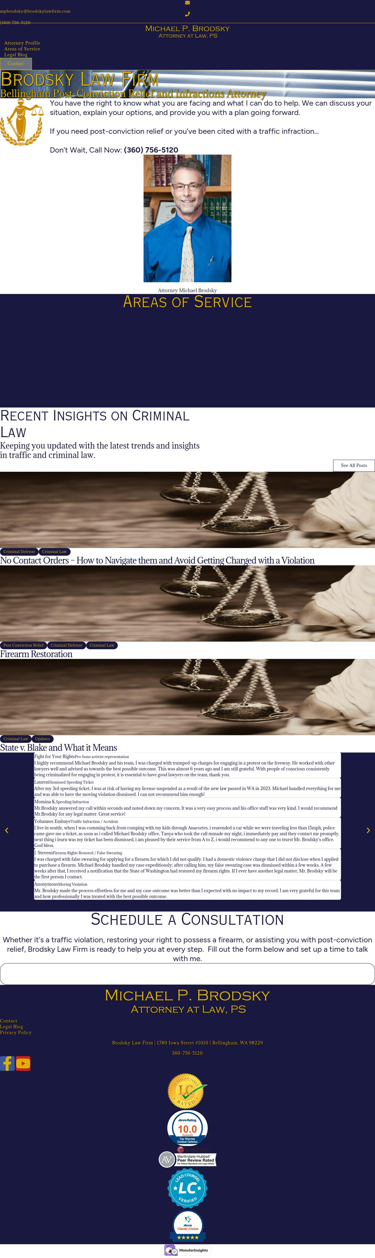 Michael P. Brodsky - Bellingham WA Lawyers