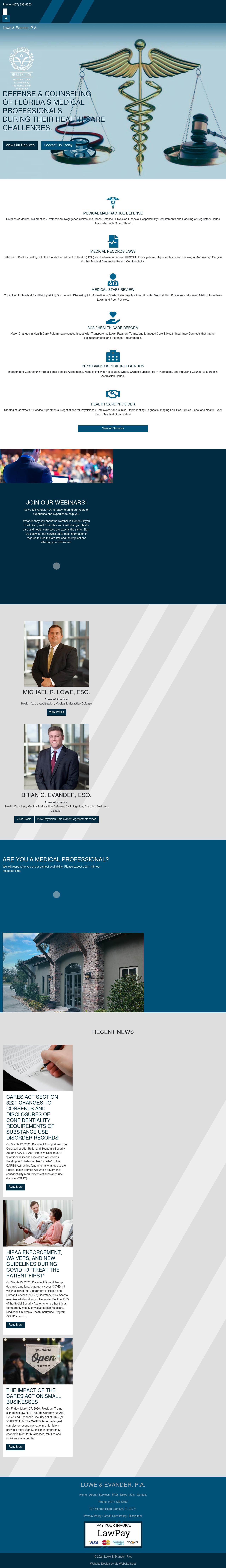 Michael R. Lowe, P.A. - Sanford FL Lawyers