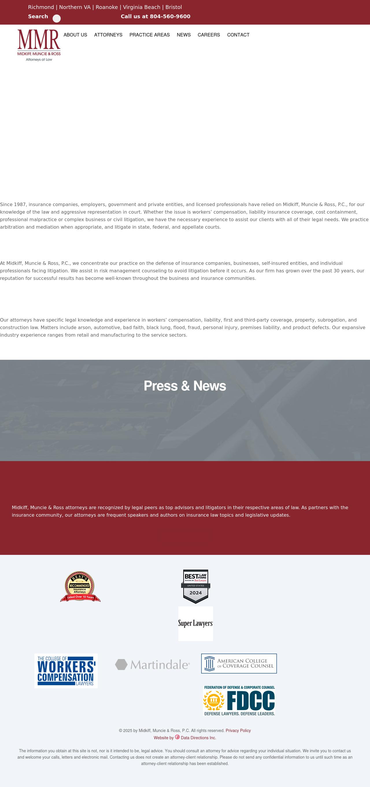 Midkiff, Muncie & Ross, P.C. - Raleigh NC Lawyers