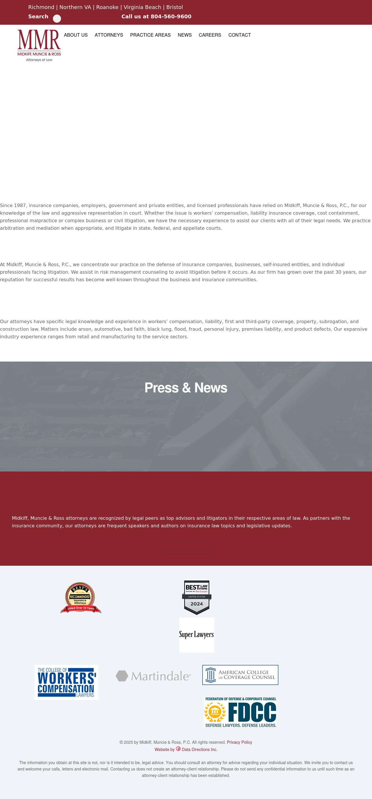 Midkiff, Muncie & Ross, P.C. - Richmond VA Lawyers