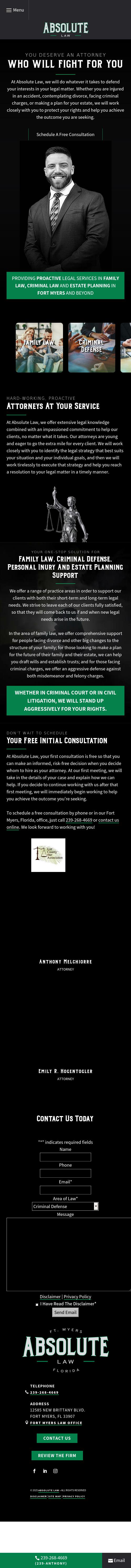 Absolute Law, PA - Fort Myers FL Lawyers