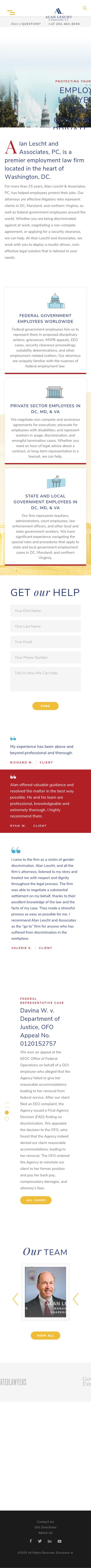 Alan Lescht & Associates, P.C. - Washington DC Lawyers
