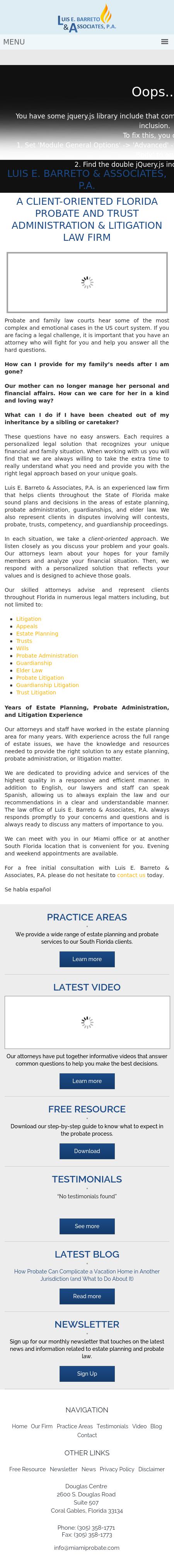 Barreto & Romero, P.A. - Miami FL Lawyers