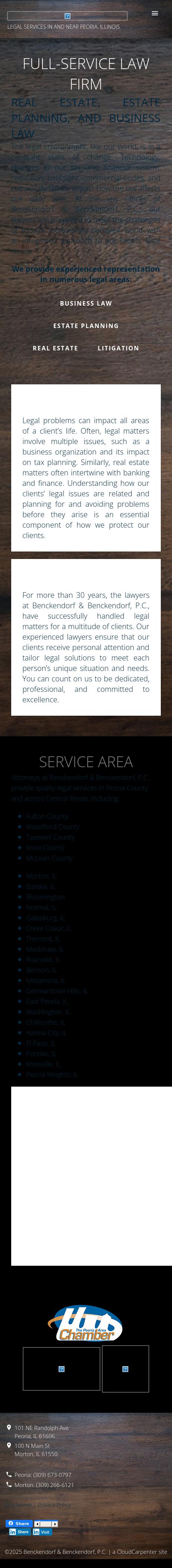 Benckendorf & Benckendorf, P.C. - Morton IL Lawyers