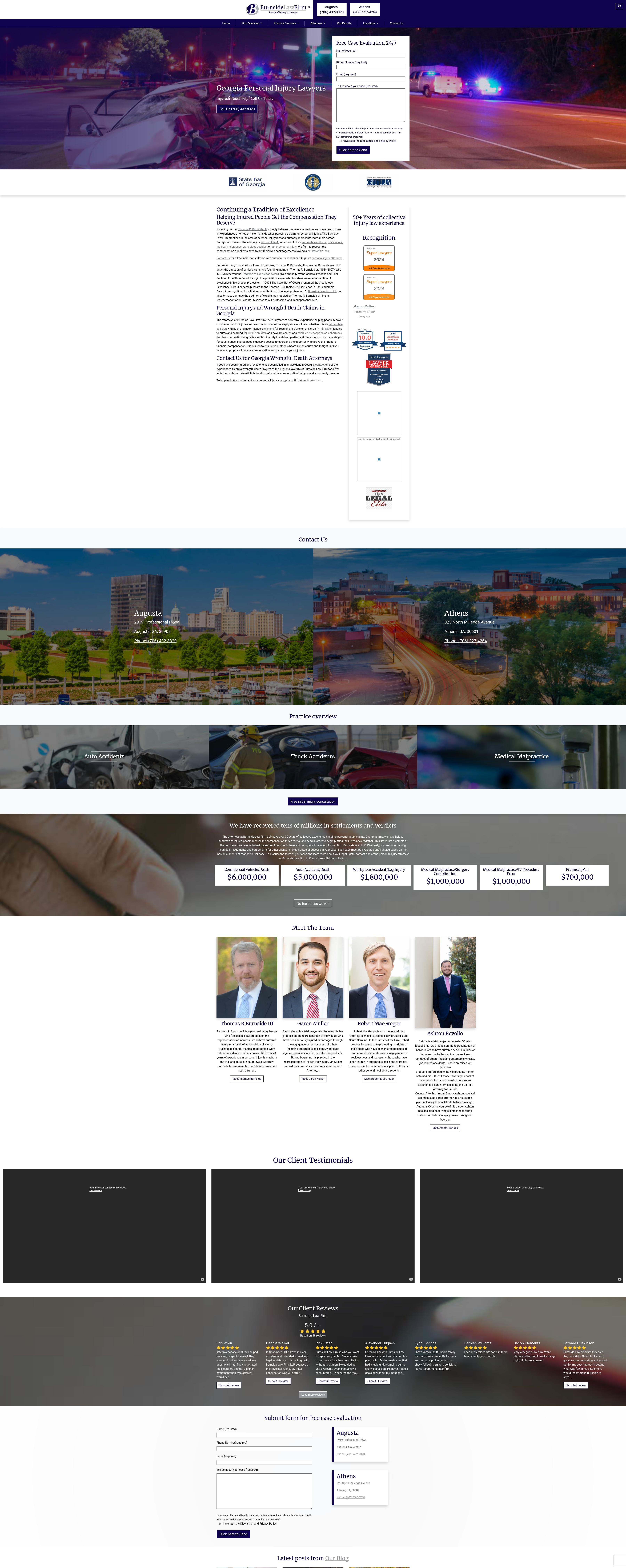 Burnside Law Firm LLP - Augusta GA Lawyers