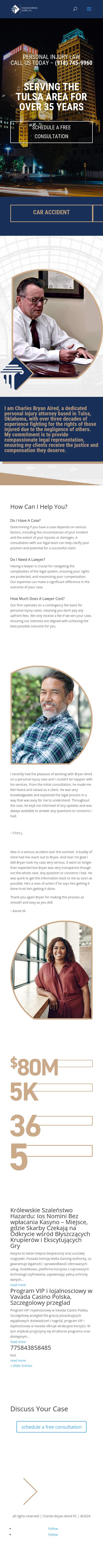 Charles Bryan Alred, PC - Tulsa OK Lawyers