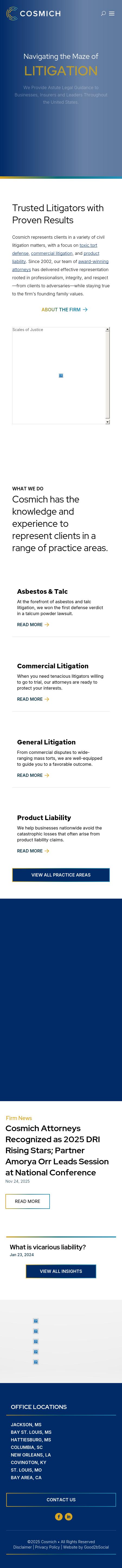 Cosmich Simmons & Brown PLLC - Jackson MS Lawyers