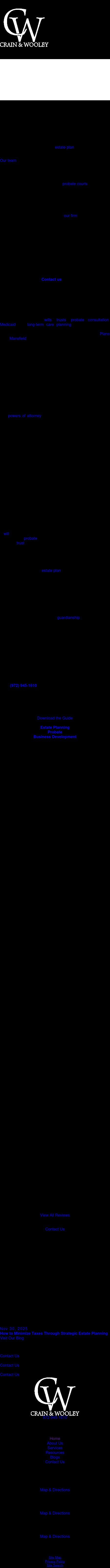 Crain & Wooley - Plano - Plano TX Lawyers