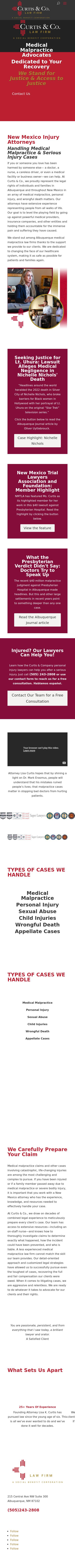 Curtis & Lucero - Albuquerque NM Lawyers