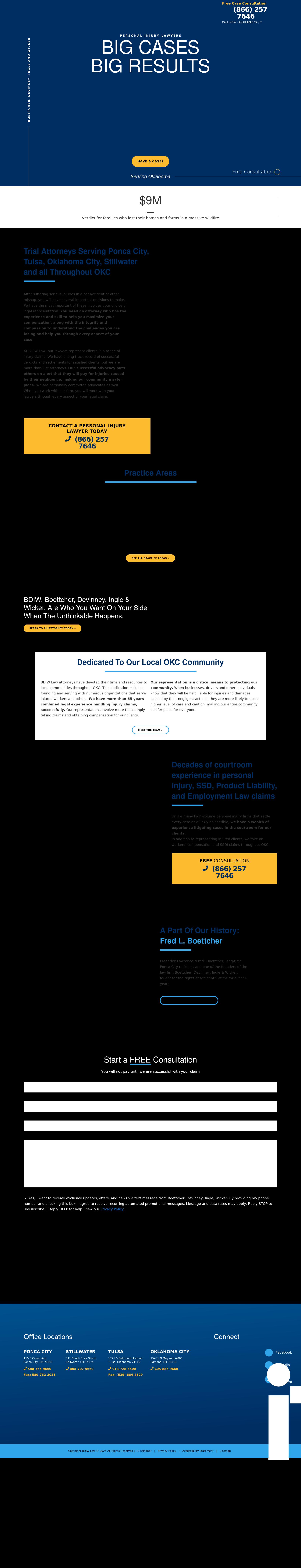 Devinney Law Firm, P.C. - Ponca City OK Lawyers