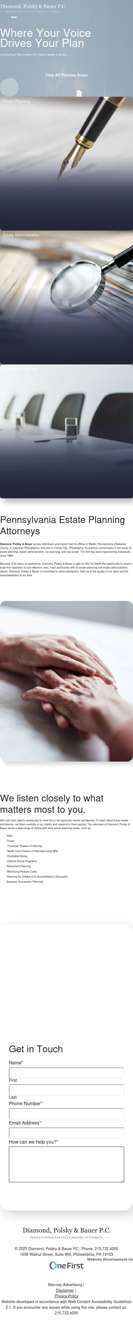 Diamond, Polsky & Bauer PC - Media PA Lawyers