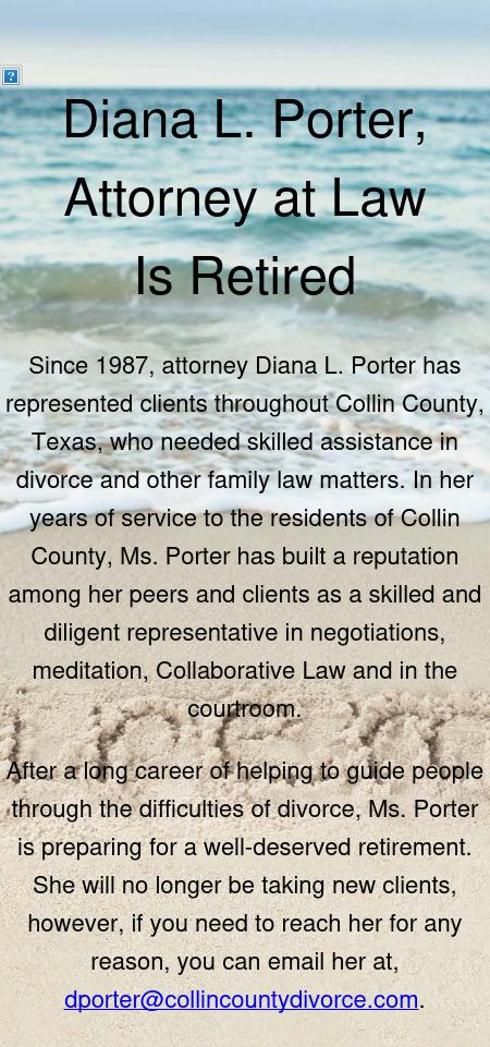 Diana L. Porter, P.C. - Mckinney TX Lawyers