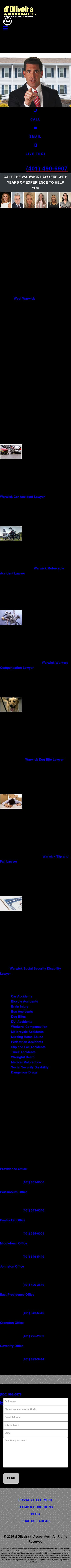 d'Oliveira & Associates - Warwick RI Lawyers