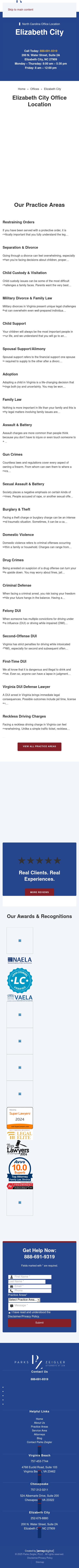 Parks Zeigler, PLLC -  Elizabeth City NC Lawyers