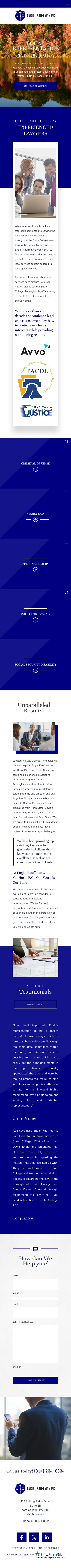 Engle Kauffman, P.C. - State College PA Lawyers