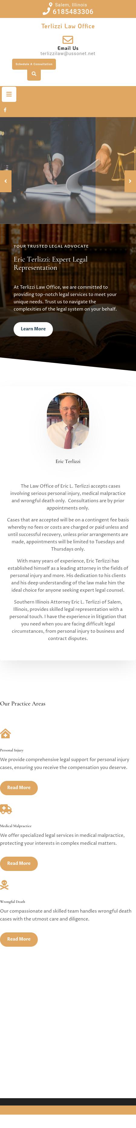 Eric L. Terlizzi, Attorney at Law - Salem IL Lawyers