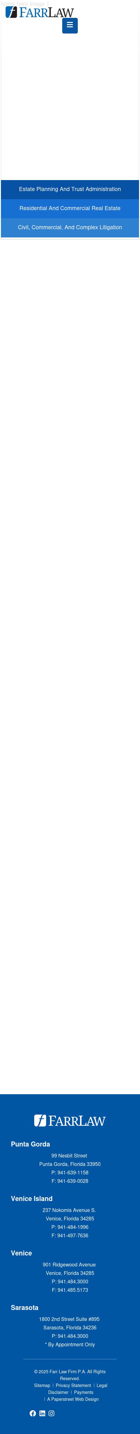 Farr, Farr, Emerich, Hackett and Carr, P.A. - Englewood FL Lawyers